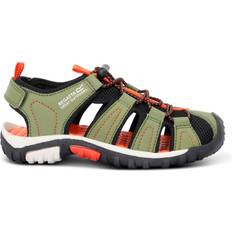 Green Sandals Regatta Kids Westshore Lightweight Walking Sandals - Nephrite Green