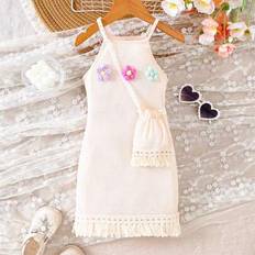 Dresses Shein Young Girl Sleeveless Dress - Soft Fabric