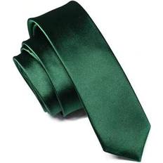 Shein Solid Color Skinny Tie For Men - Business Formal