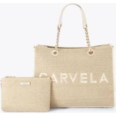 Raffia Handbags Carvela Sorrento Raffia Tote Bag - Beige