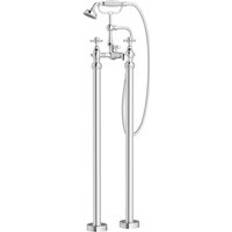 Silver Bath Taps & Shower Mixers Aquarius Chic Floorstanding Bath Shower Mixer Tap One Size Silver