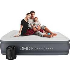 Double Inflatable Mattress with Built-In Electric Air Pump