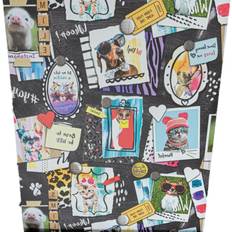 Black Wallpaper Dogs Cats Hearts Piglet Rabbits 10.52M X 0.53M