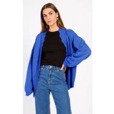 Knit Scallop Cardigan - Blue