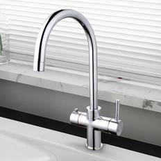 Belfry Kitchen Instant Boiling Water Single Lever Tap Round Chrome 1cm