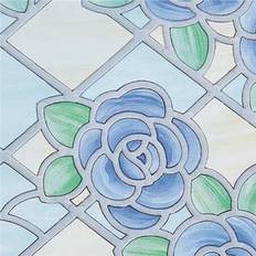 Green Window Film East Urban Home 67.5 cm x 2m Roll Amiens Blue Window Film