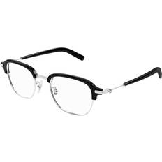 Montblanc Man MB0390O 001 Optical Frames Metal Silver