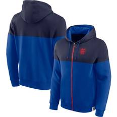 England Jackets & Sweaters Fanatics England Fundamentals Full Zip Hoodie Blue Mens
