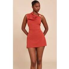 Orange Dresses PrettyLittleThing Trim Shift Mini Dress - Orange