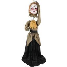 Skeletons Haunted Hill Farm Lifesize Animatronic Demon Girl Halloween Decoration
