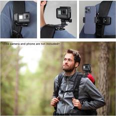 Gopro hero 11 Andoer Backpack Shoulder Strap Mount Backpack Clip Replacement for GoPro Hero 11/10/9