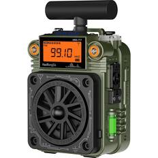 HanRongDa HRD-777 Multiband Radio Bluetooth AM FM SW WB 6 EQ Modes TF Card MP3 Player Type-C Charging SOS Alarm Survival