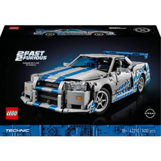 Fast and furious LEGO Technic 2 Fast 2 Furious Nissan Skyline GT-R (R34) Car 42210