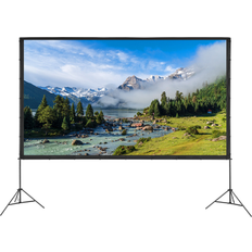 Projector Screens Bed Bath & Beyond Projector Screen With Stand 150 Inch