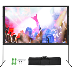 Projector Screens Bed Bath & Beyond Projector Screen With Stand 100 Inch