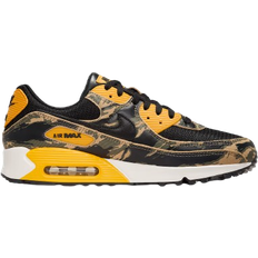 Nike Air Max 90 Premium - Black/University Gold/Parachute Beige