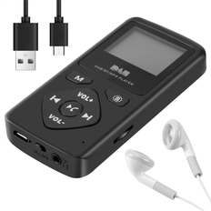 Digital Radio Bluetooth 4.0 Personal Pocket FM Mini Portable Earphone MP3 Micro-USB