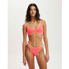 Cotton On Super Scoop Bikini Top - Pink