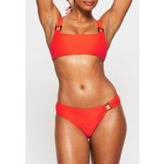 Orange Bikini Tops KBX Swim Crinkle Bikini Top - Bright Orange