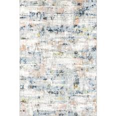 Carpets Rugs Usa Patty Washable Rainy Days 8'10" x 12" Rug Blue, Multicolor 106x144"