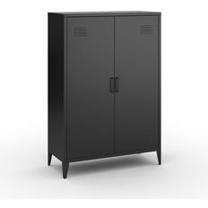 Metal Cabinets Dunelm Helga Black Sideboard 75x110cm
