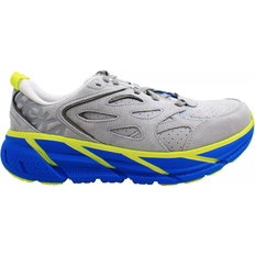 Hoka Clifton L Suede - Lunar Rock/Diva Blue