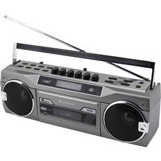 Soundmaster Radioapparater Soundmaster SRR80TI Retro Kassettradio Med Bluetooth