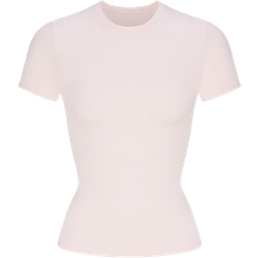 SKIMS Cotton Jersey T-shirt - Barely Pink