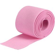 Pink Elastic Bands Uxcell Twill Elastic Band Double-Side 3" Flat 2 Yard Flat Elastic Cord Pink