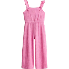 H&M Frill Trimmed Jumpsuit - Pink (1294396001)