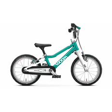 Woom Go 2 14" - Metallic Turquoise Barncykel