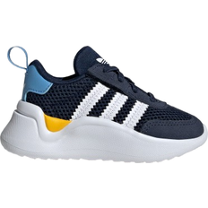 adidas Infant Adifom 70s Comfort Closure Elastic Laces - Night Indigo/Cloud White/Light Blue