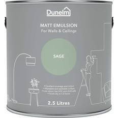 Dunelm Matt Emulsion Wall Paint Sage 5L