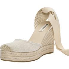Pull&Bear Espadrille Wedges - Ecru-White