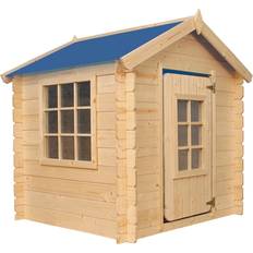 Timbela Wooden Playhouse M570 Blue