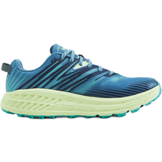 Speedgoat wide Hoka Speedgoat 4 Wide W - Provincial Blue/Luminary Green
