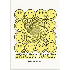Postery Endless Smiles 30x40 Yellow Poster
