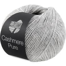 Lana Grossa Cashmere Pure Garn 05 Ljusgrå