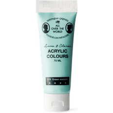 Søstrene Grene Acrylic Colours Green Metallic 75ml
