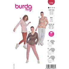 Håndarbeidsmønster Burda Style 5786 Topp EUR 34-48 US 8-22