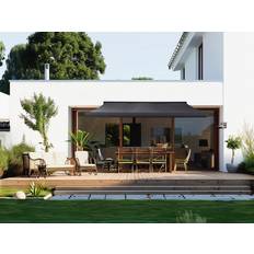 Awning with Motor and LED Light 3.5 x 3.0 m