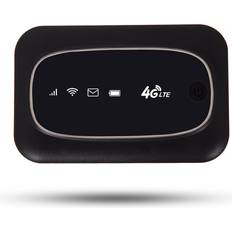 Arealer M7 WiFi Routeur 4G LTE CAT4 150M Débloqué Mobile MiFis Portable Hotspot Sans Fil Noir