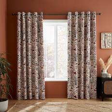 Dunelm Forest Animals Blackout Eyelet Curtains 168x228cm
