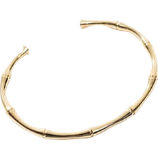 ASOS DESIGN Bamboo Detail Cuff Bracelet - Gold
