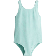 H&M Strukturmönstrad Baddräkt - Turkos