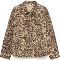 Brown - Denim Jackets Vero Moda Vmtessa Jacket