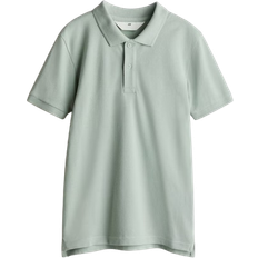 H&M Dreng Poloshirt I Bomuldspiqué - Grøn