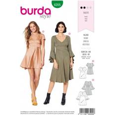 Håndarbeidsmønster Burda Style 6205 Kjole EUR 34-44 US 8-18