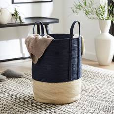 Paper Baskets Dunelm Block Colour Navy Basket 37cm