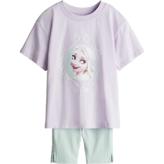 116 Övriga sets H&M Set with Print 2-piece - Light Purple/Ice Queen (1073066037)
